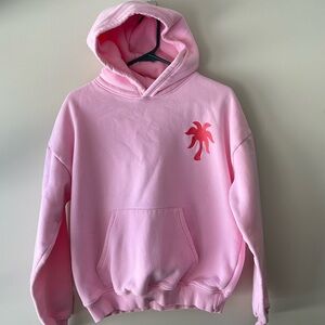 PINK Palm Puff Pink Hoodie